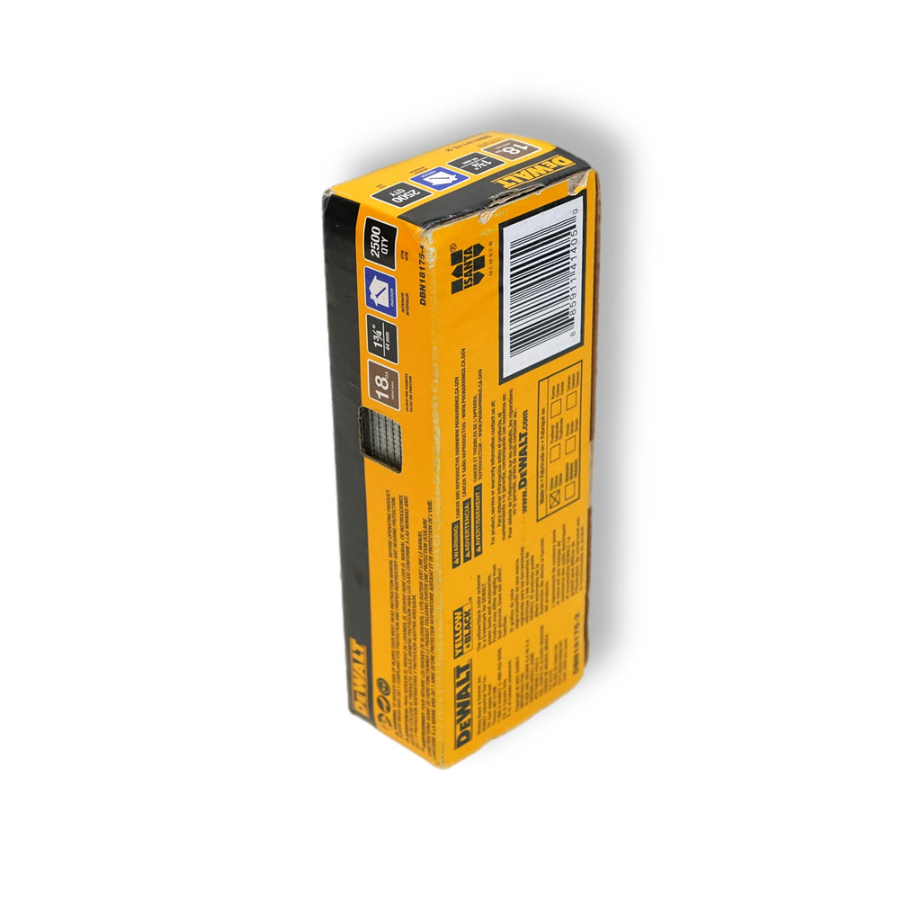 1-3/4 in. x 18-Gauge Brad Nails (2500 per Pack)