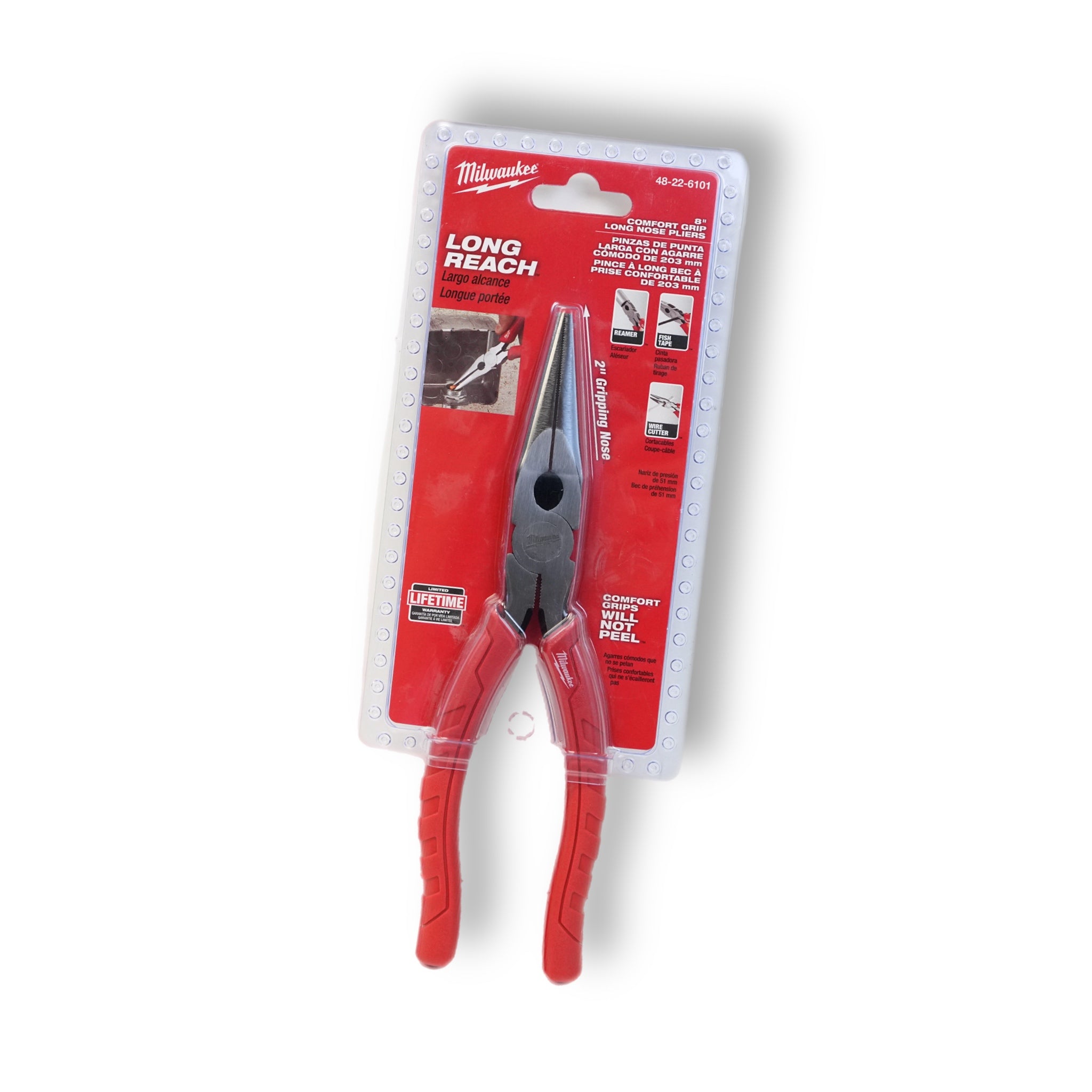 8 in. Long Needle Nose Pliers