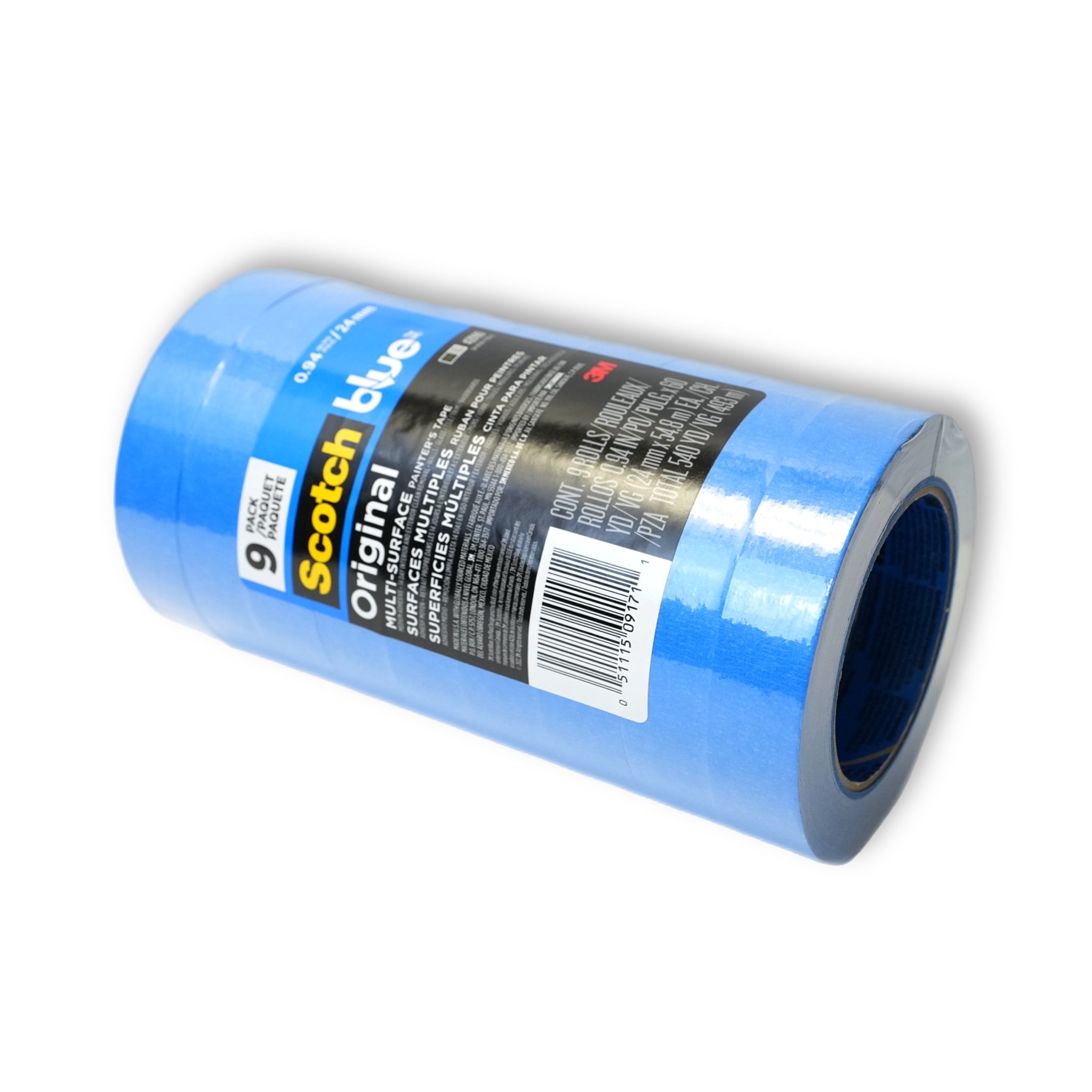 ScotchBlue 0.94 In. x 60 Yds. Original Multi-Surface Painter's Tape (9 Rolls)