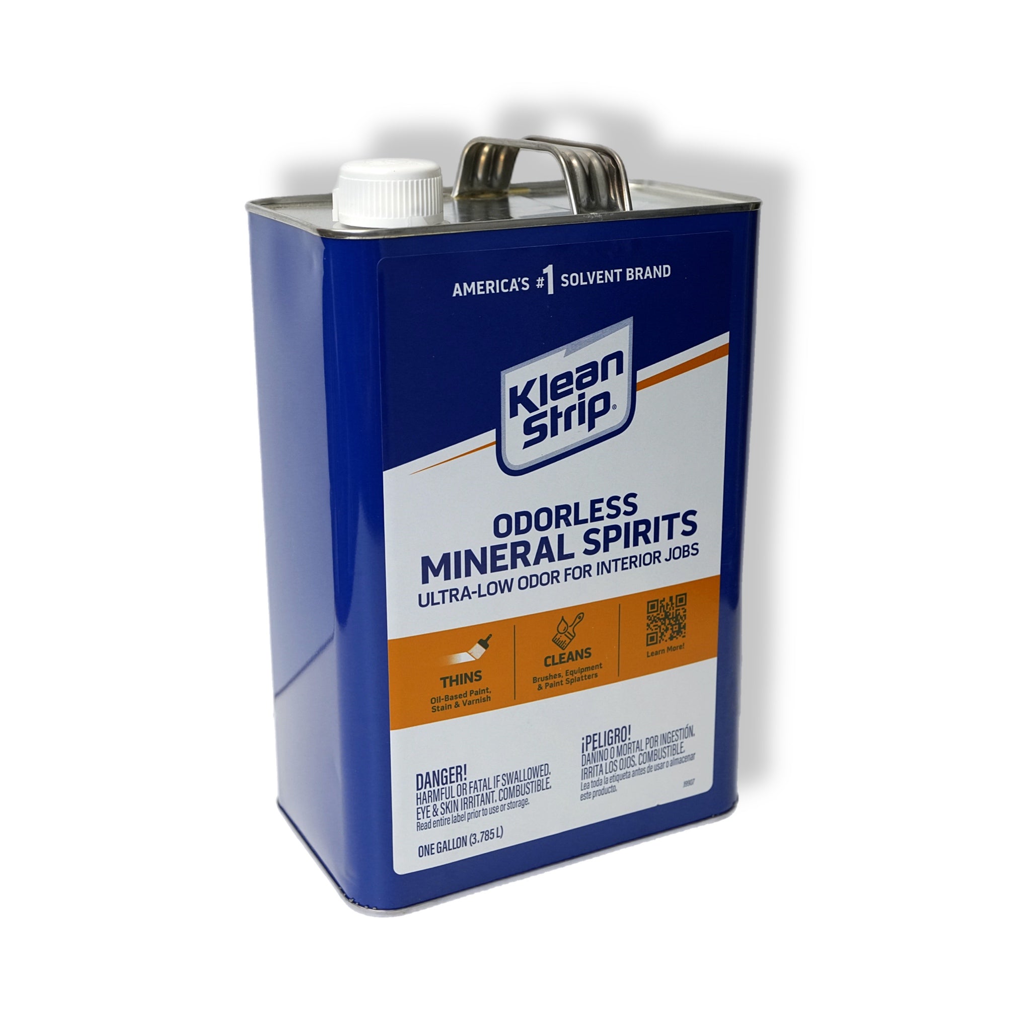 1 gal. Odorless Mineral Spirits Thins Oil-Based Paint, Stain and Varnish