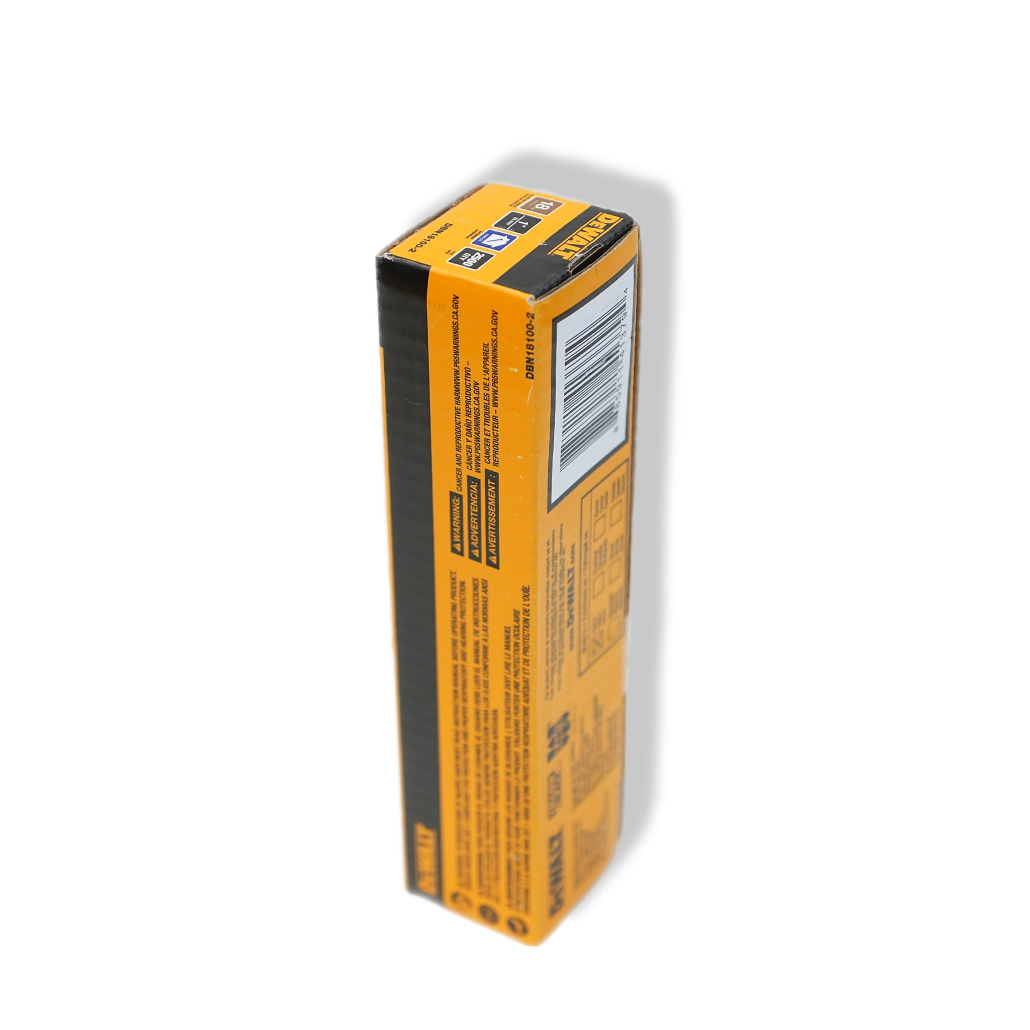 1 in. x 18-Gauge Brad Nails (2500 per Pack)