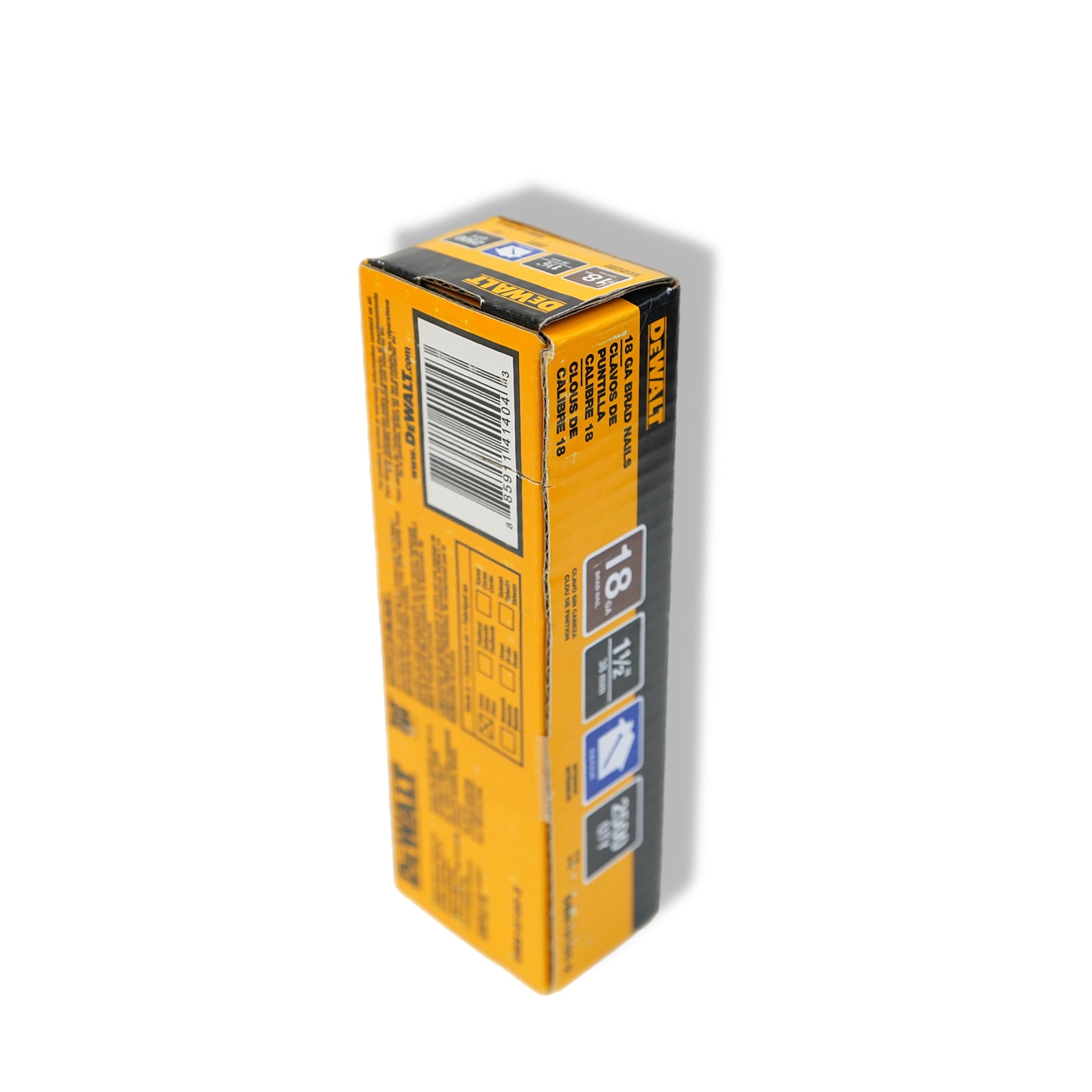 1-1/2 in. x 18-Gauge Brad Nails (2500 per Pack)