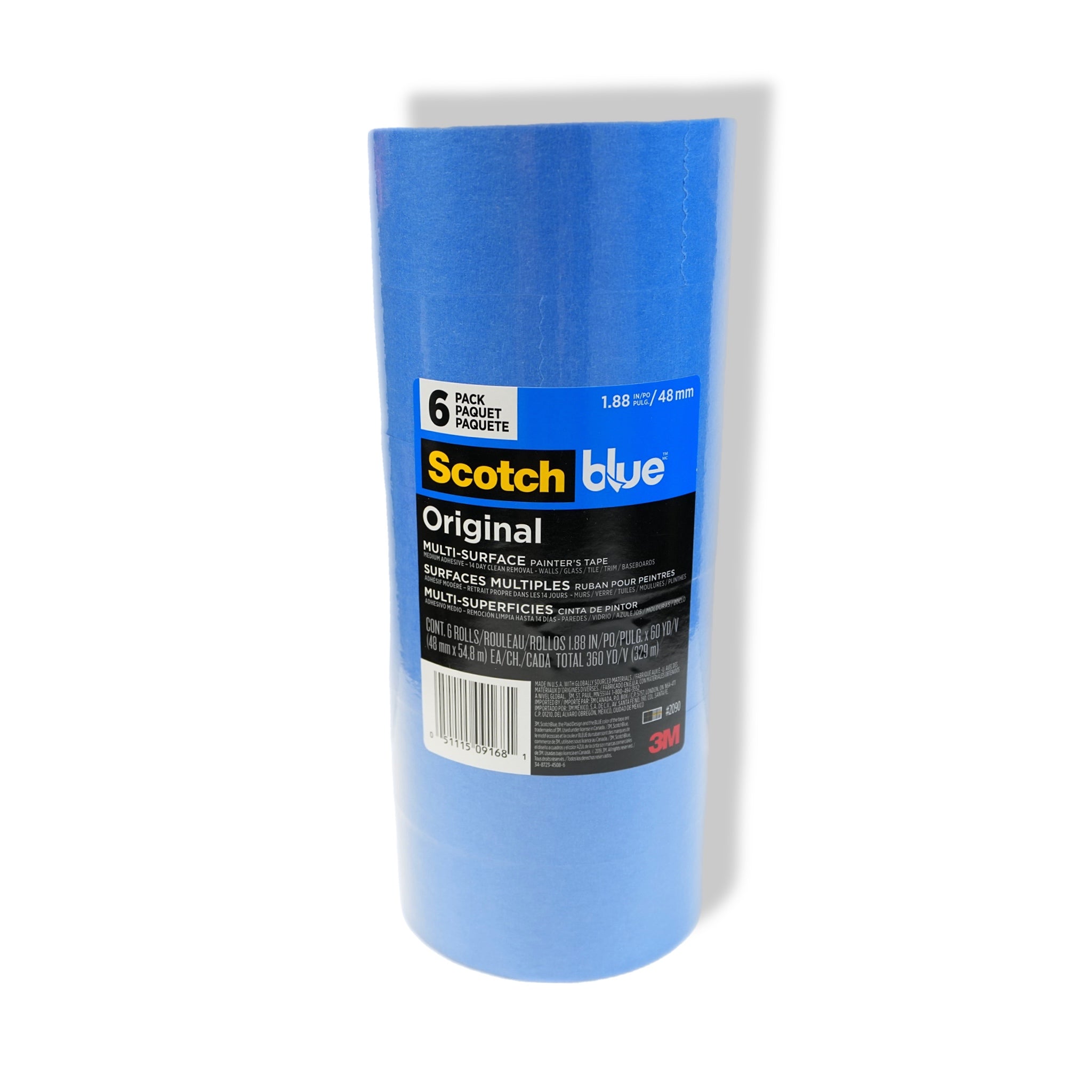 ScotchBlue 1.88 in. x 60 yds. Original Multi-Surface Painter's Tape (6-Pack)